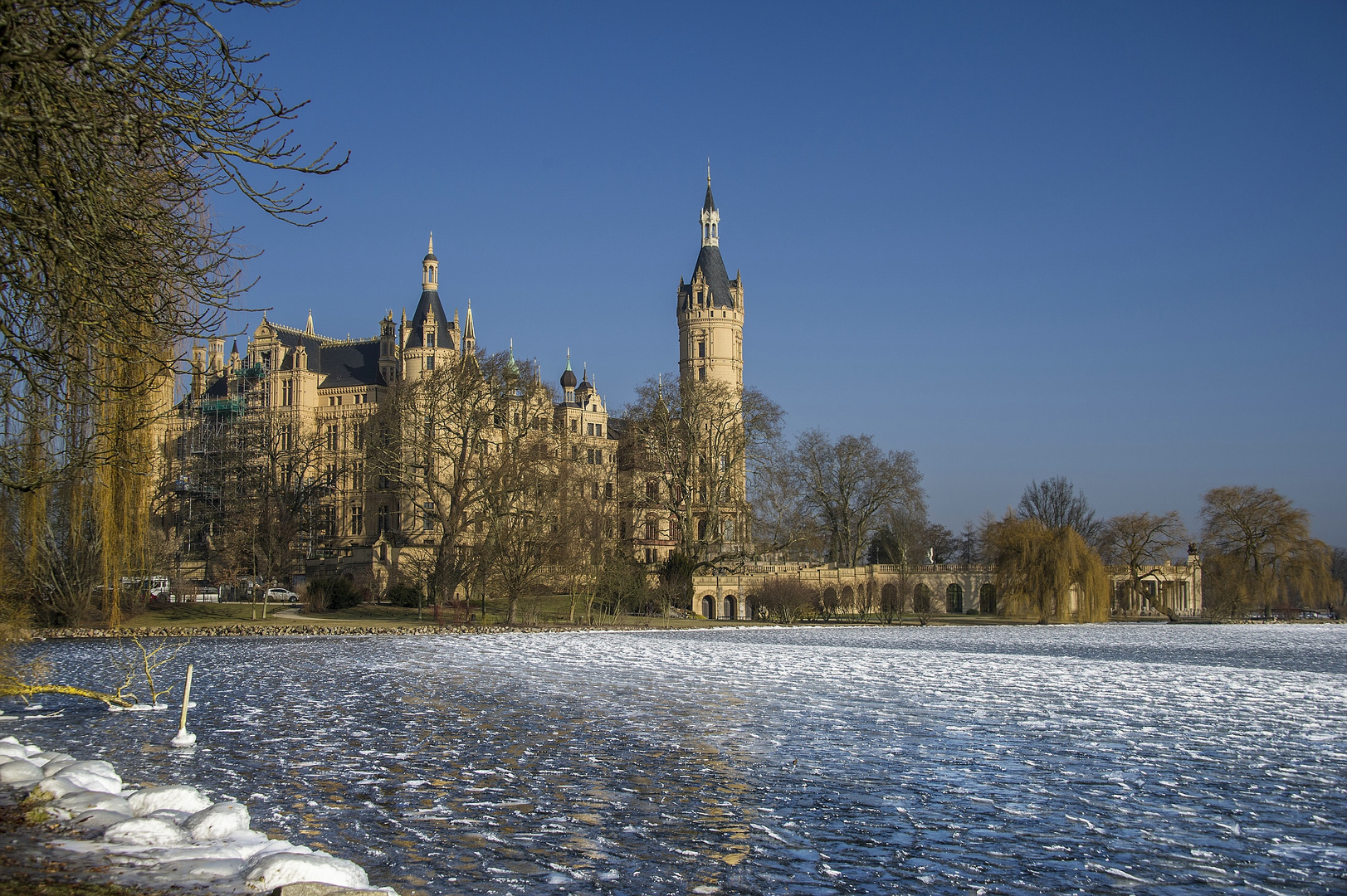 Schweriner Schlossblick Foto & Bild | winter, schwerin, deutschland