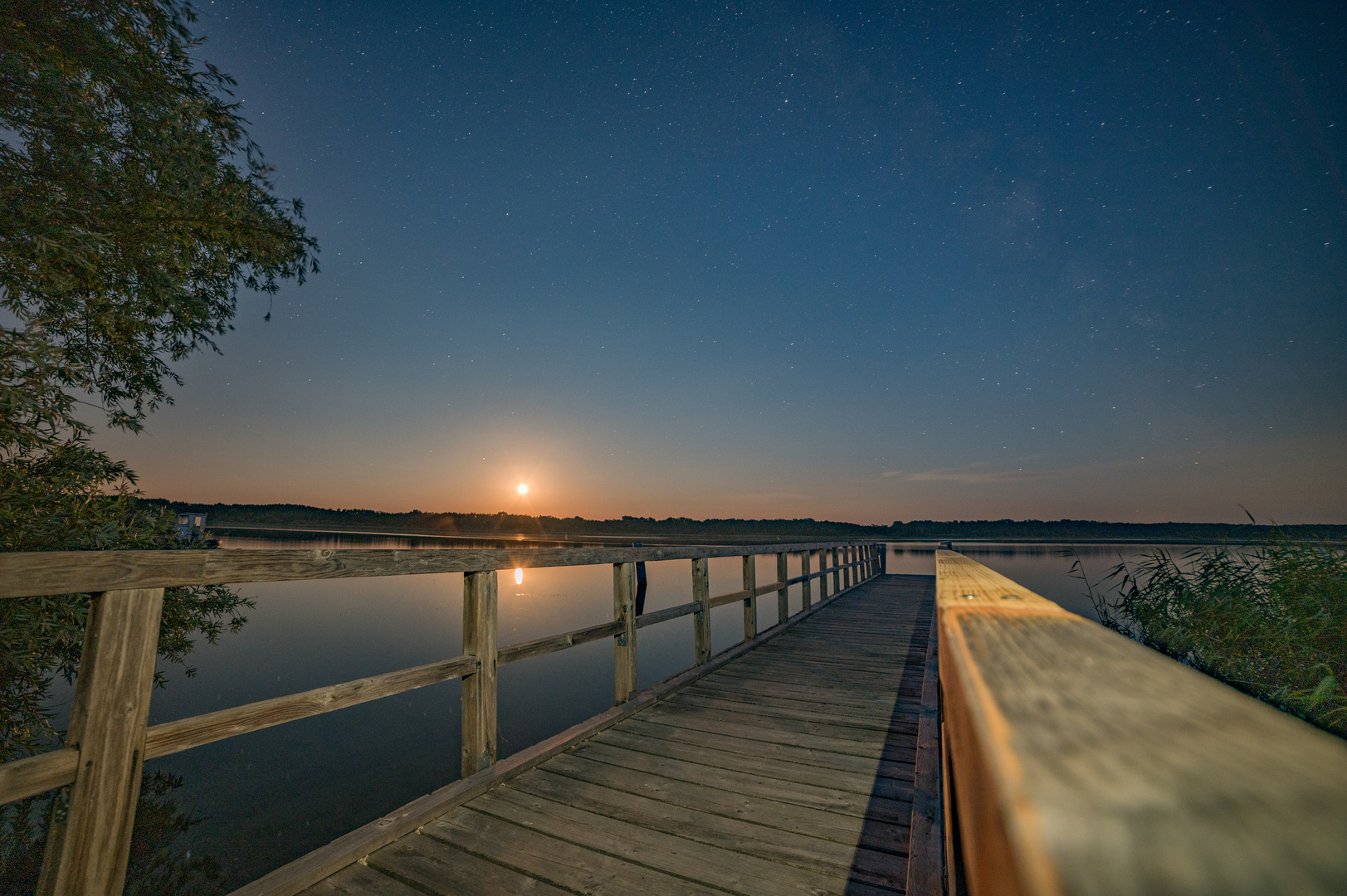 Schweriner See im Norden Hohen Viecheln