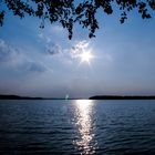 Schweriner See zur blauen Stunde