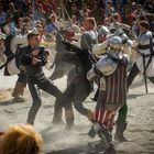 Schwertkampf bei den Südtiroler Ritterspielen