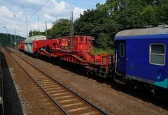 Schwertransport bei der Bahn