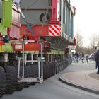 Schwertransport durch Möhlenwarf 2