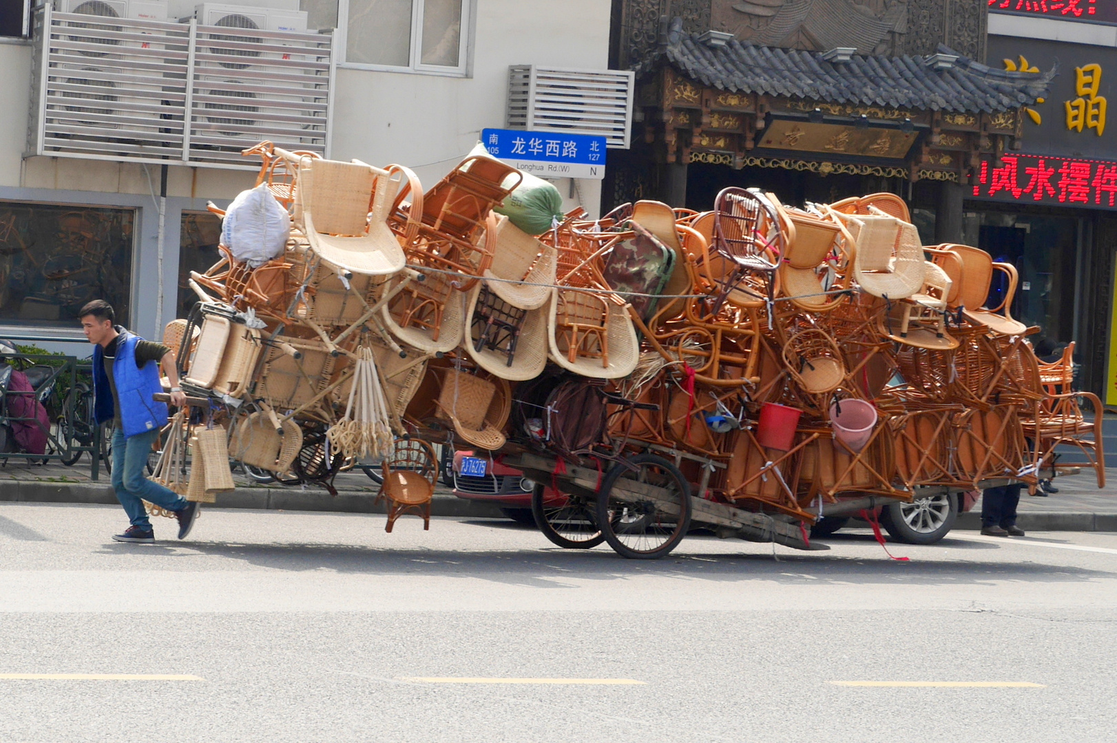 Schwertransport-Möbelverkäufer in Shanghai