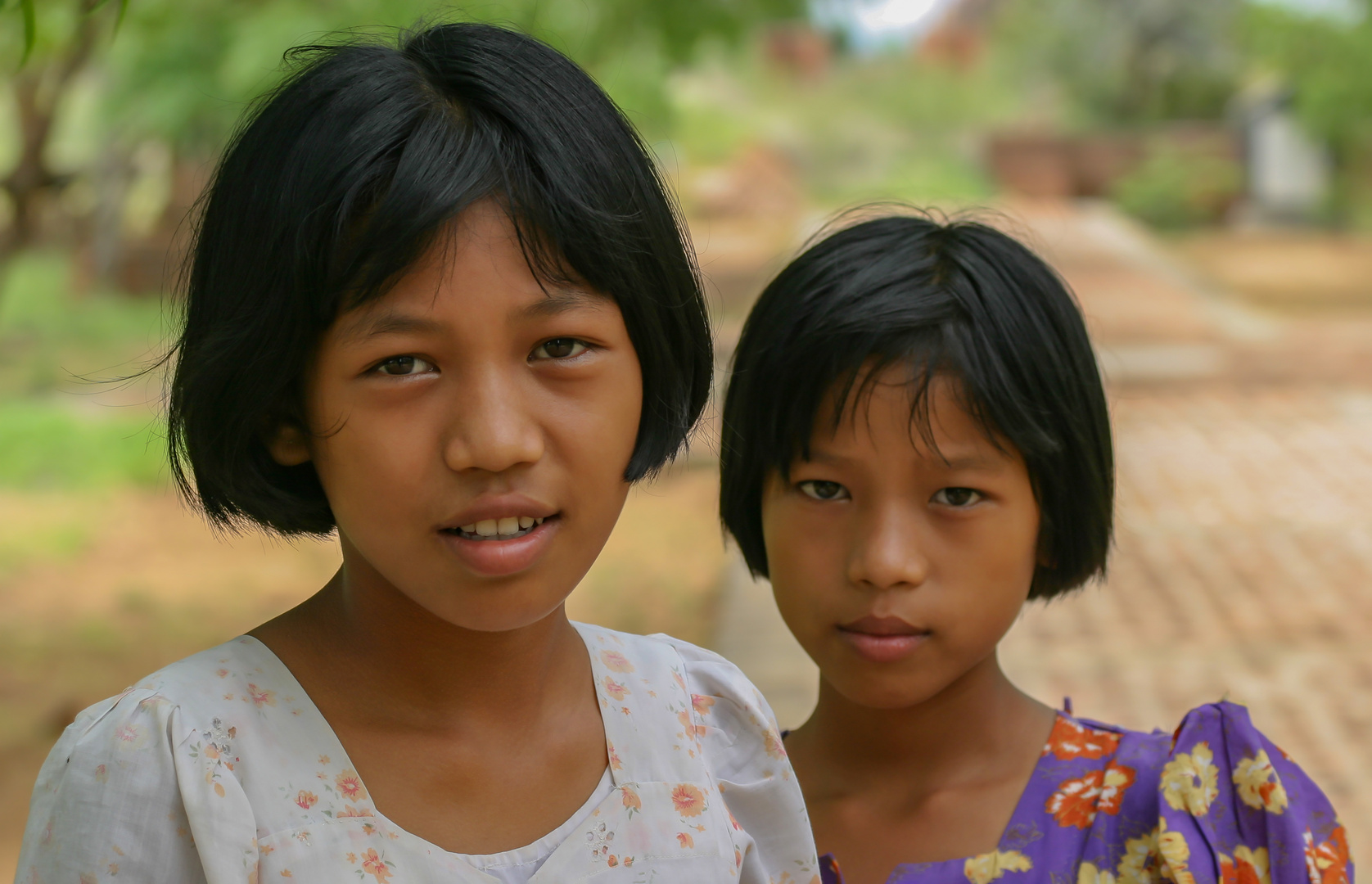 Schwestern in Bagan