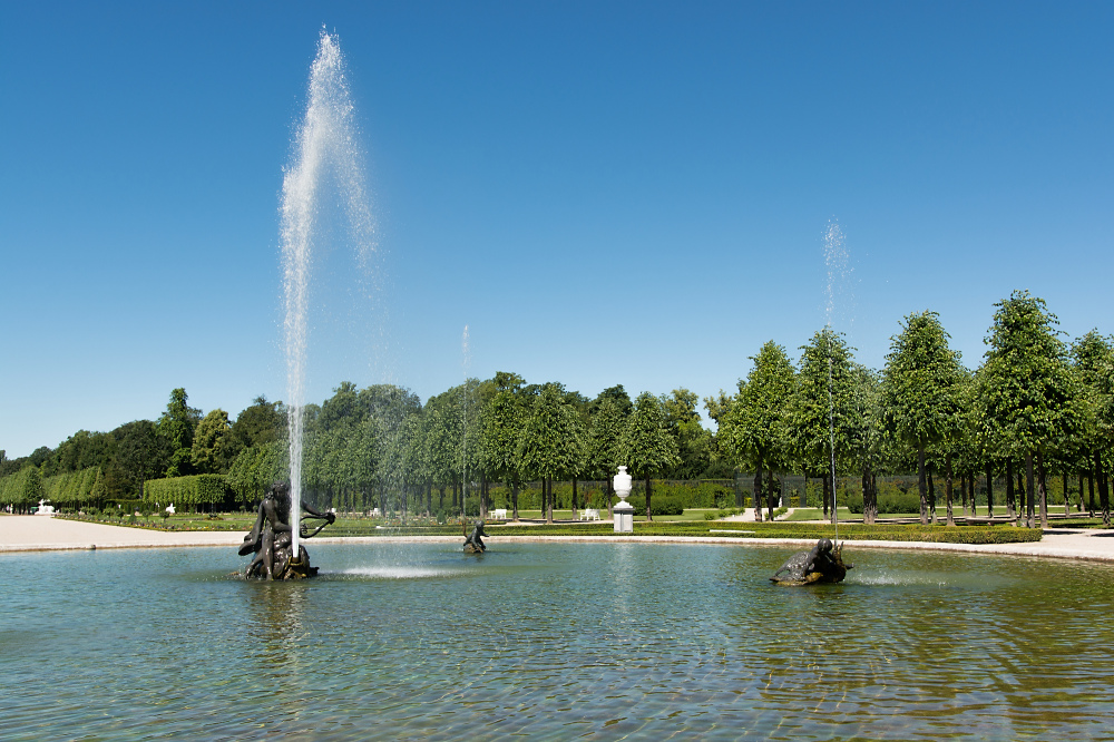 Schwetzingen Brunnen Detail