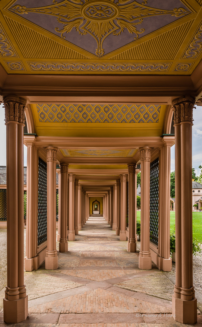 Schwetzingen - Schlossgarten Gebetsgang