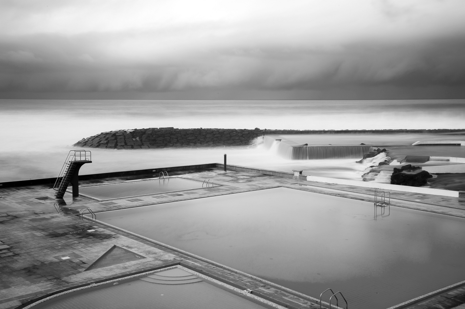 Schwimmbad Ribeira Grande Azoren