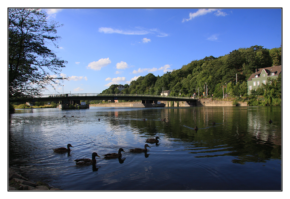 Schwimmbrücke