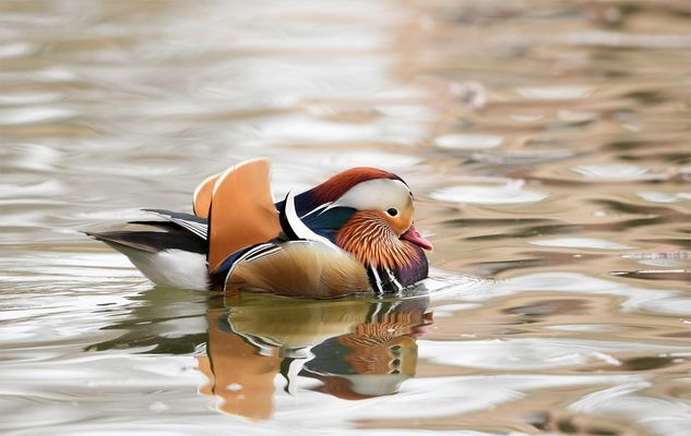 *Schwimmende Gelassenheit*