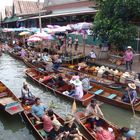 Schwimmende Märkte Bangkok