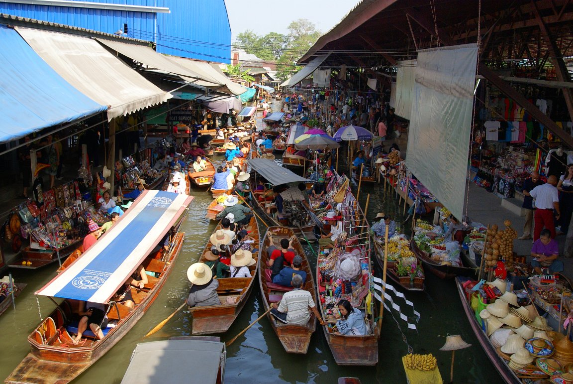 Schwimmende Märkte von Ratchaburi #2