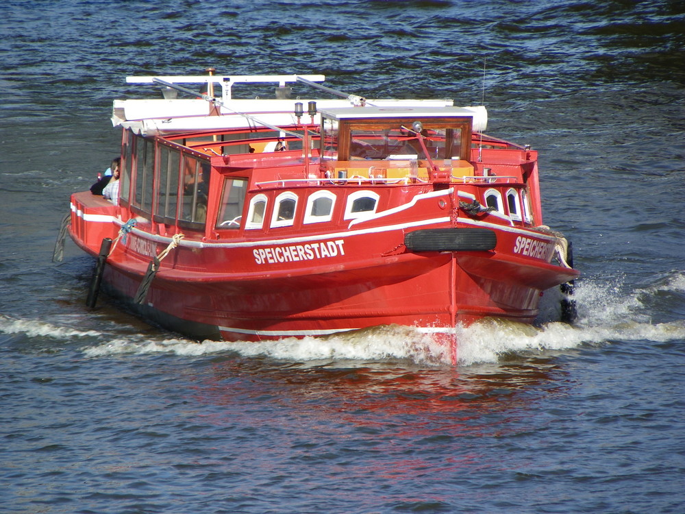 Schwimmende Speicherstadt