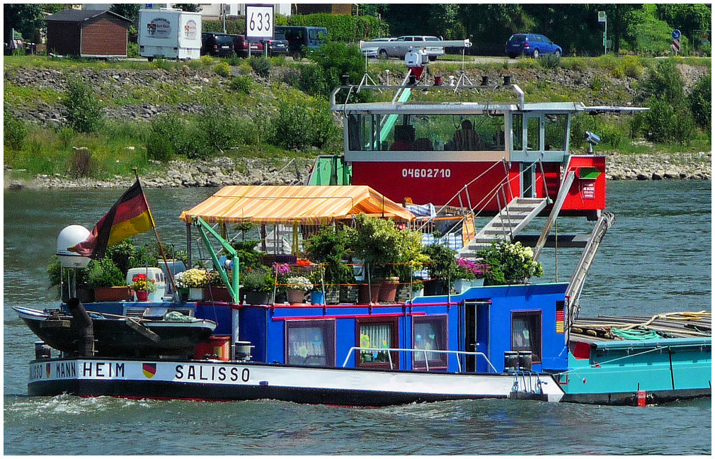 Schwimmende Terrasse