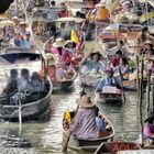 Schwimmender Markt Bangkok 2