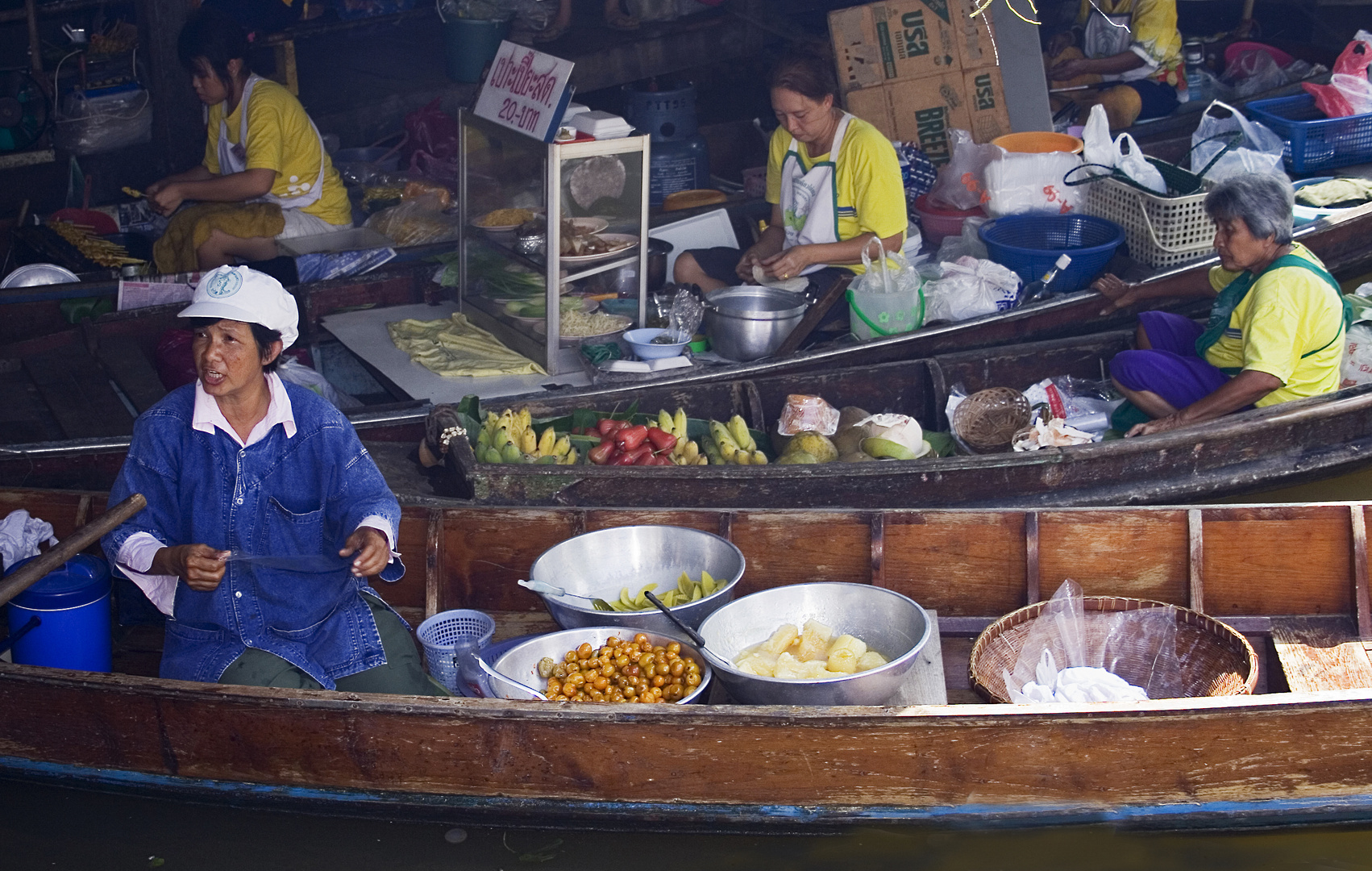 Schwimmender Markt, Bangkok