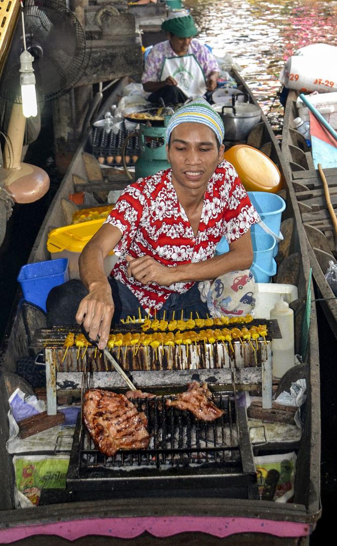 Schwimmender Markt, Thailand