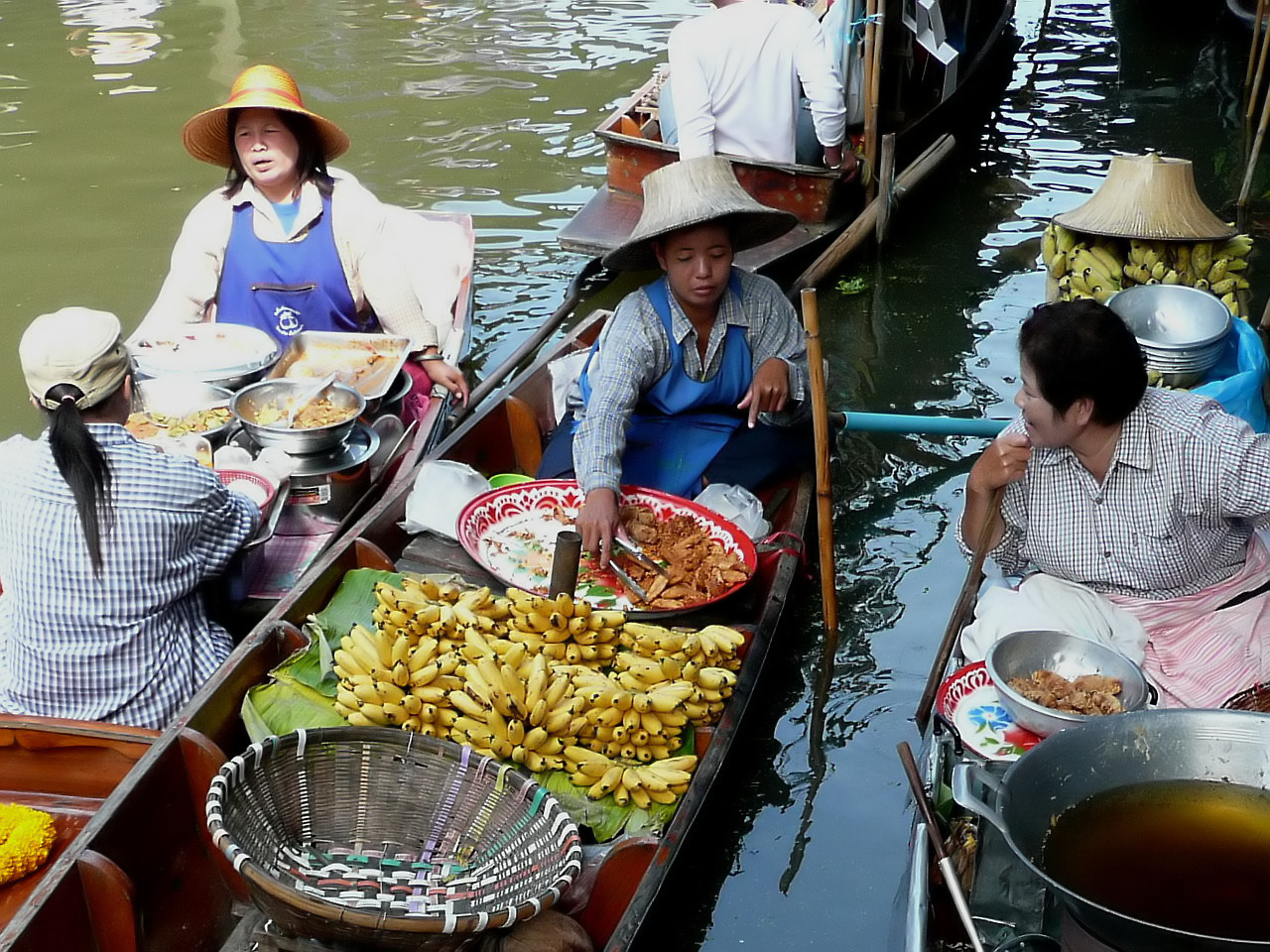 Schwimmender Markt von Damnoen Saduak