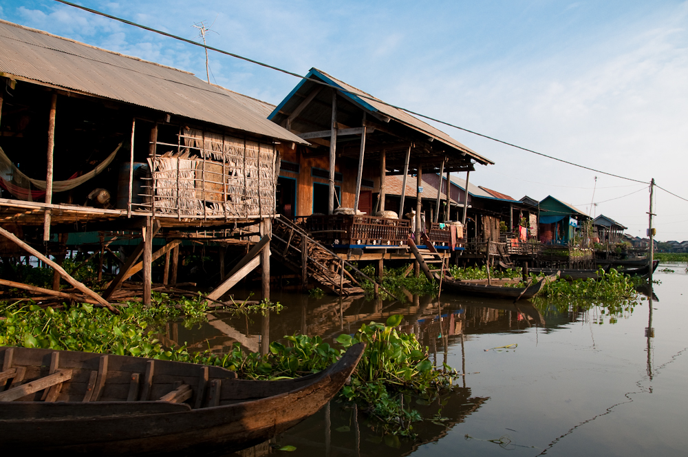 Schwimmendes Dorf am Tonle Sap