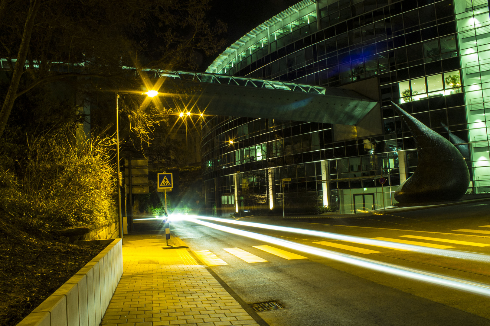 Schwimmoper Wuppertal bei NAcht