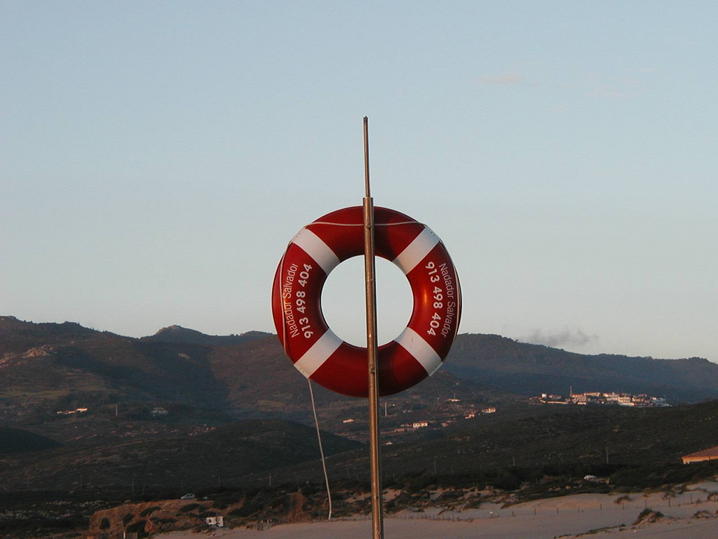 Schwimmring in Guincho