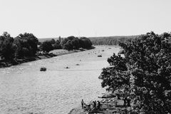 Schwimmstart am Main-Donau-Kanal zum Datev Challange in SW