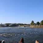 Schwimmstart Datev Challenge Triathlon Roth