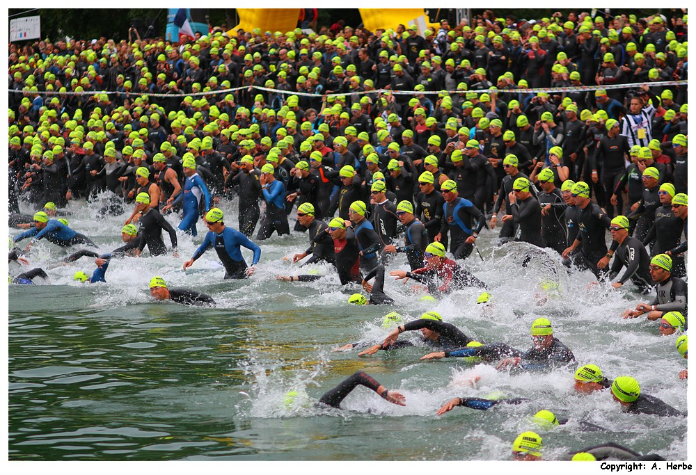 Schwimmstart Ironman