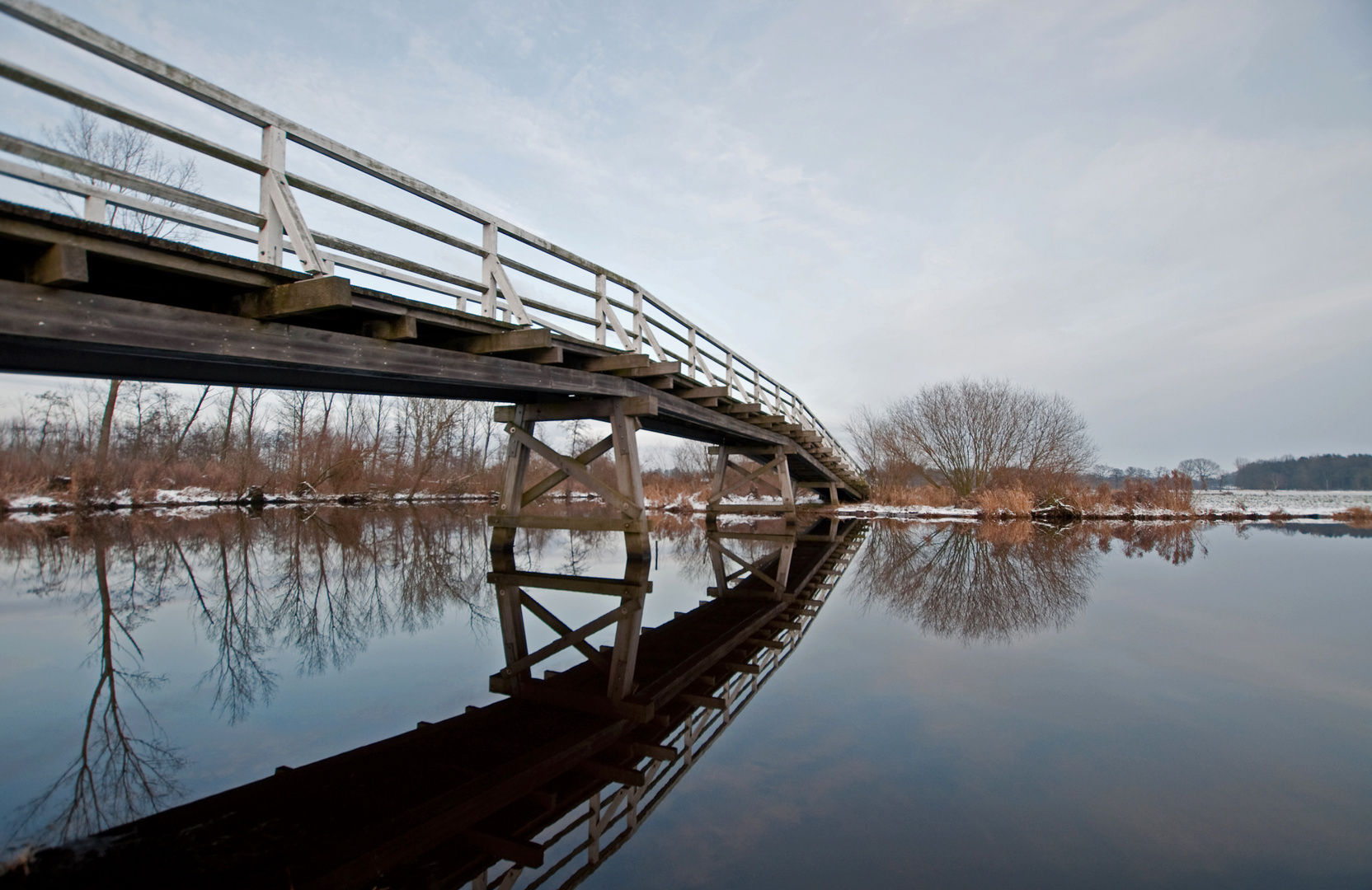 Schwingebrücke in Stade Wiepenkathen