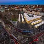 Schwungvolle Fahrt am Königsplatz