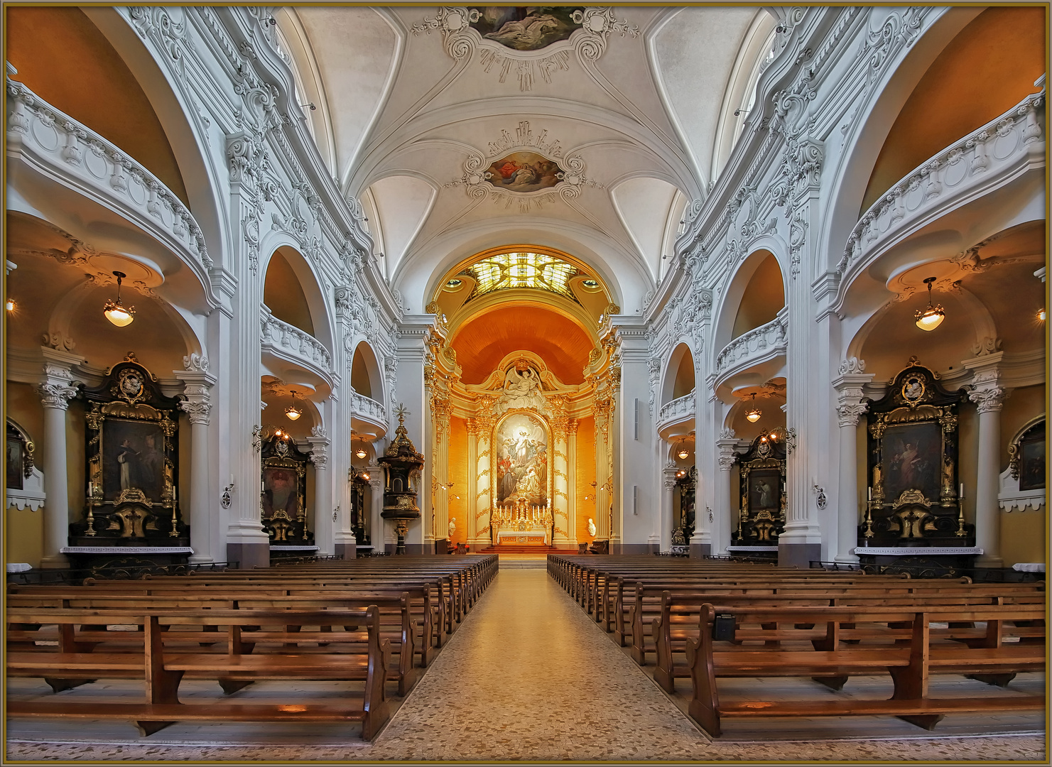 Schwyz/SZ – Kollegiumskirche Maria Hilf