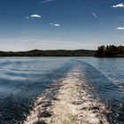 Scia del battello, Lago di Varese