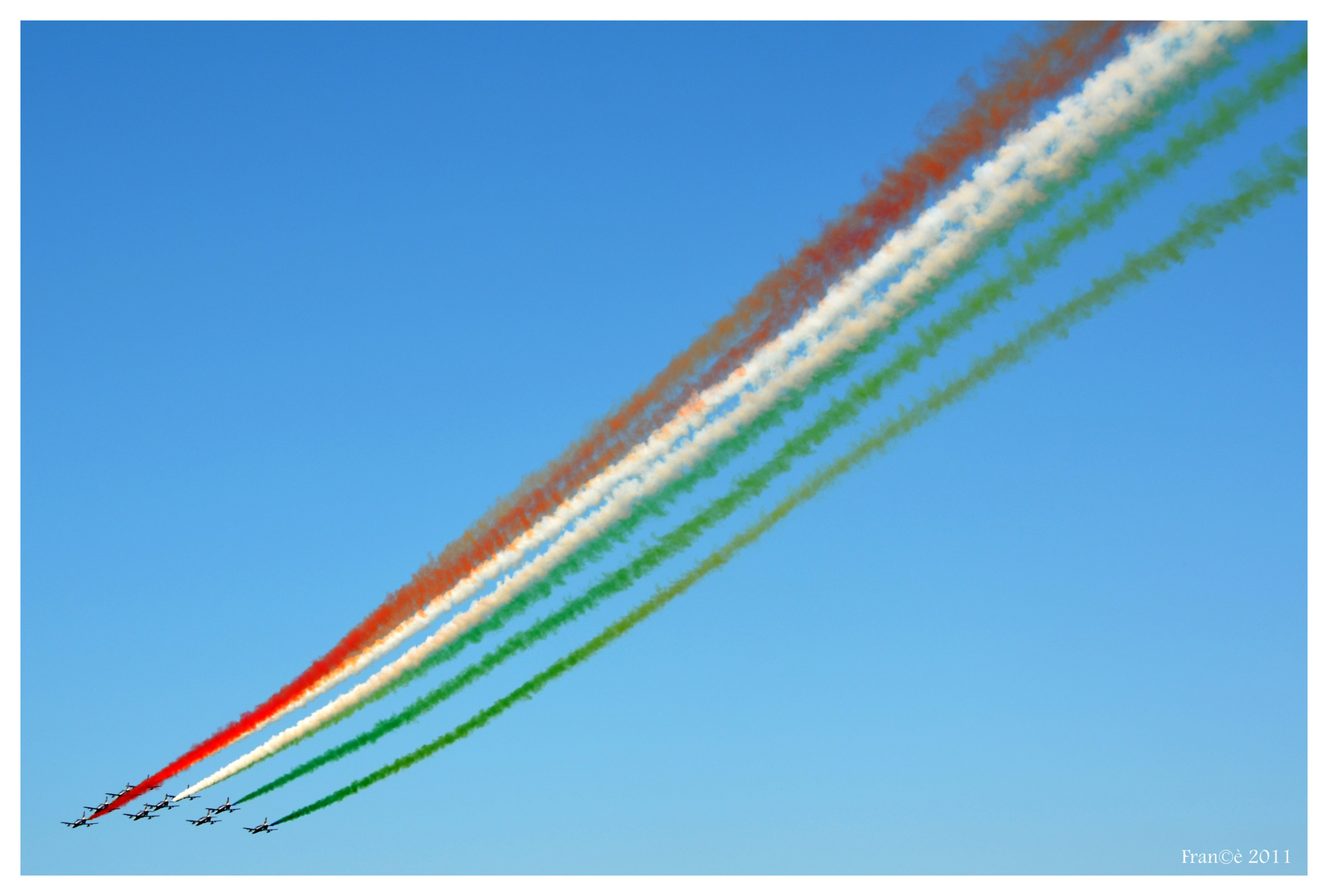 scia tricolore