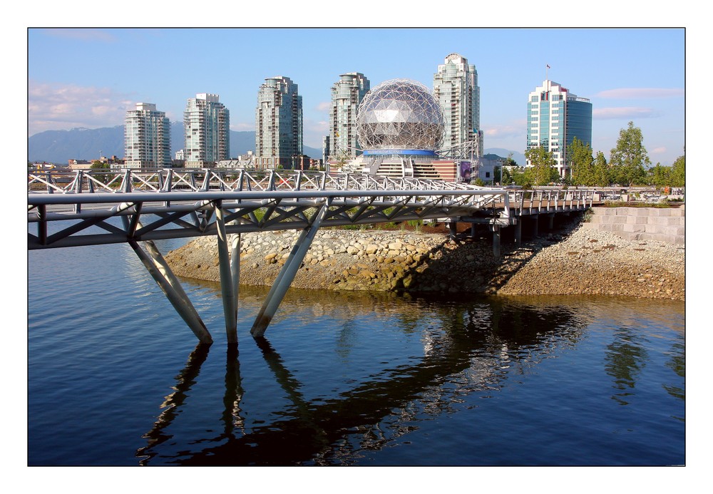 Science World - on a bright day