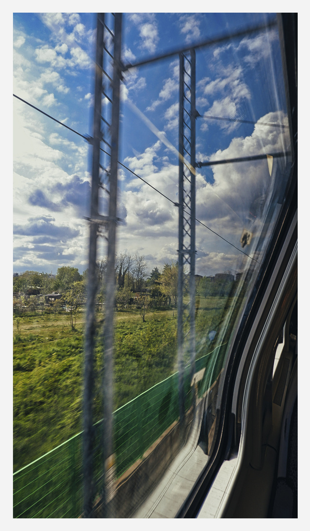 scorci dal treno - campagna