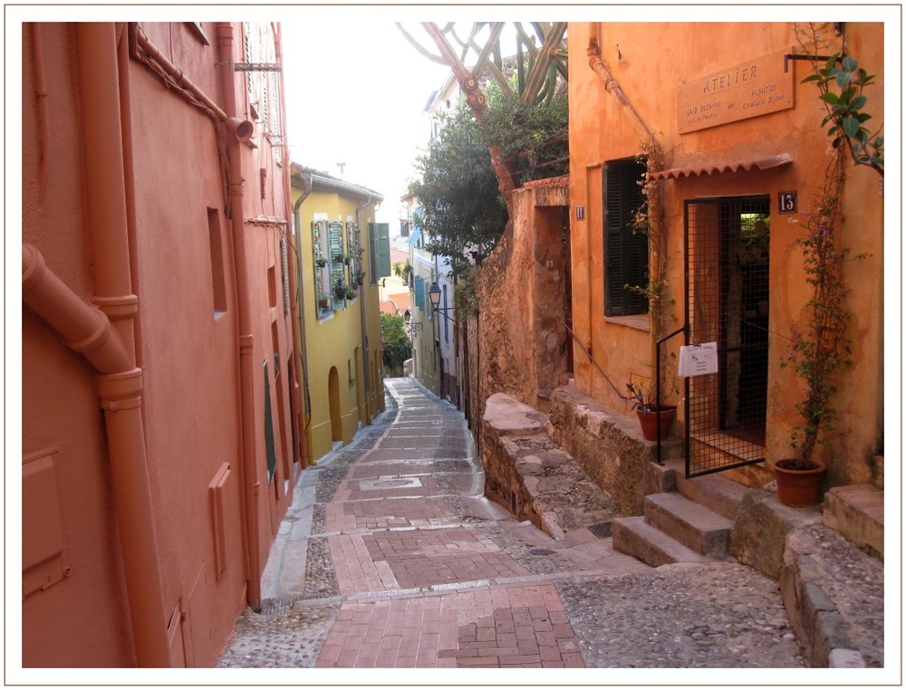 Scorcio a Menton - Francia