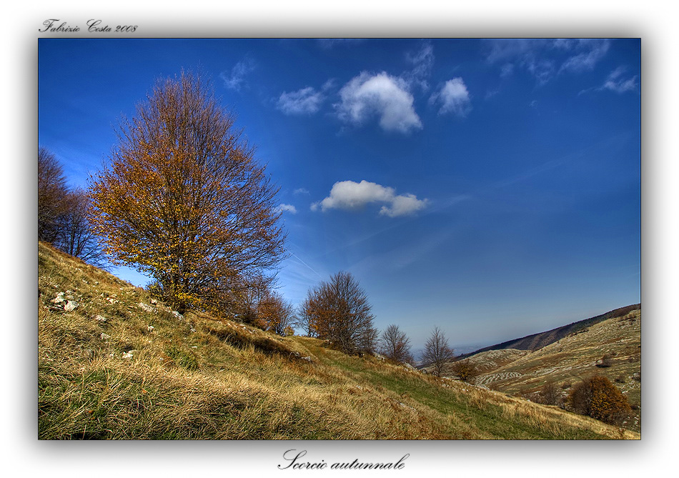 Scorcio autunnale