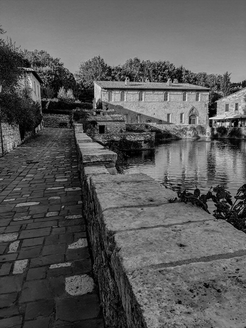 Scorcio dì Bagno Vignoni.