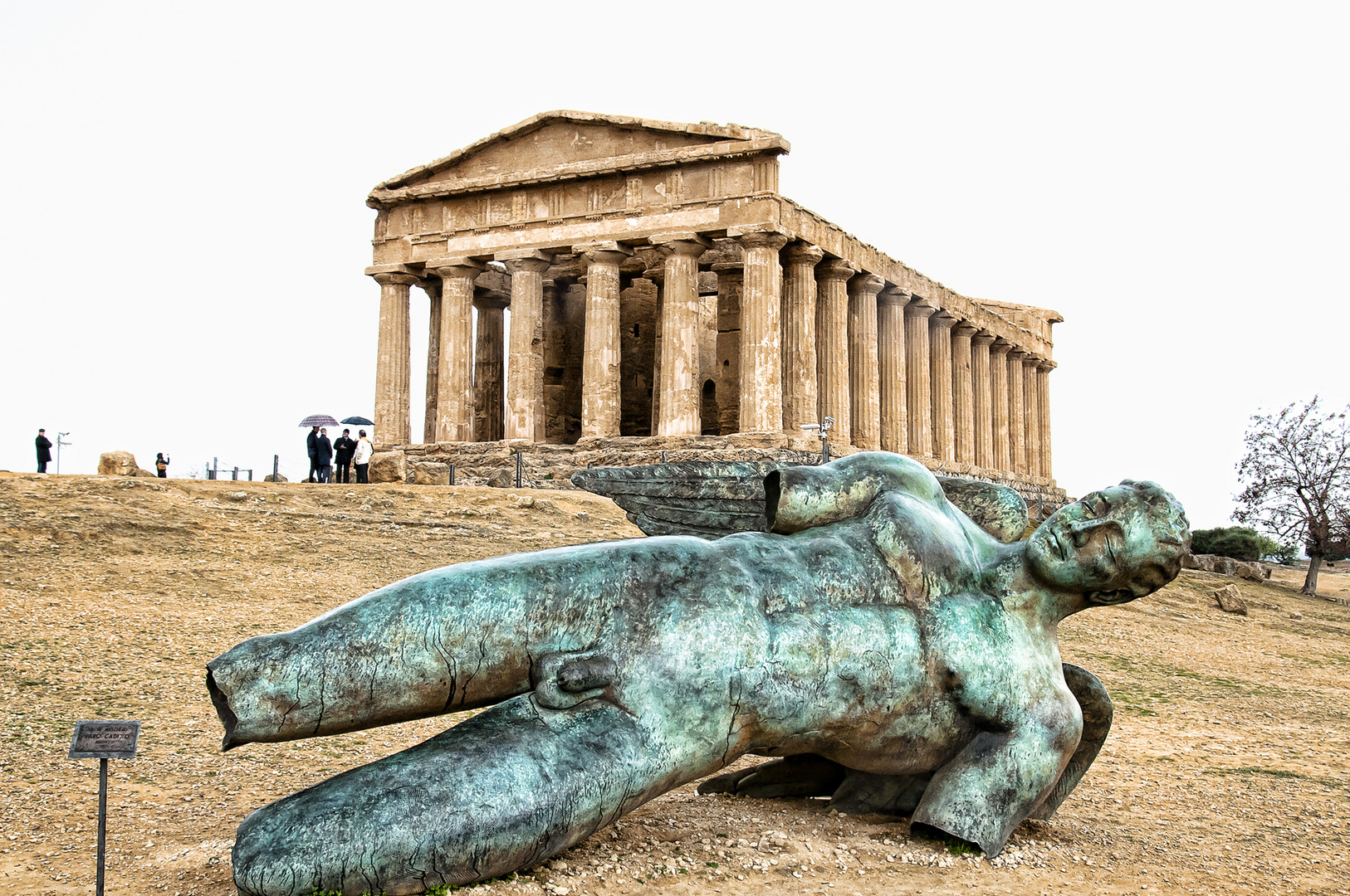 Scorcio della Valle dei Templi di Agrigento