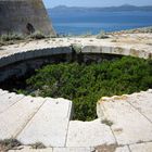 Scorcio dell'ex Forte Torpedini di punta rossa(Caprera)