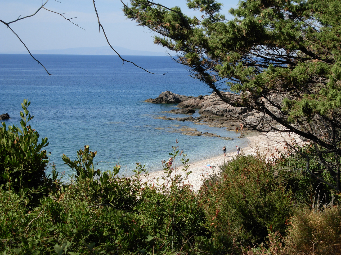 scorcio di mare in Sardegna.