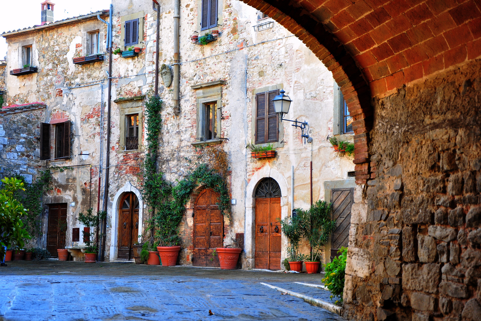 Scorcio di Montemerano.