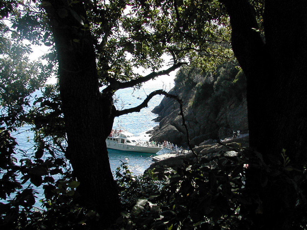 scorcio di S.fruttuoso di Camogli-Genova