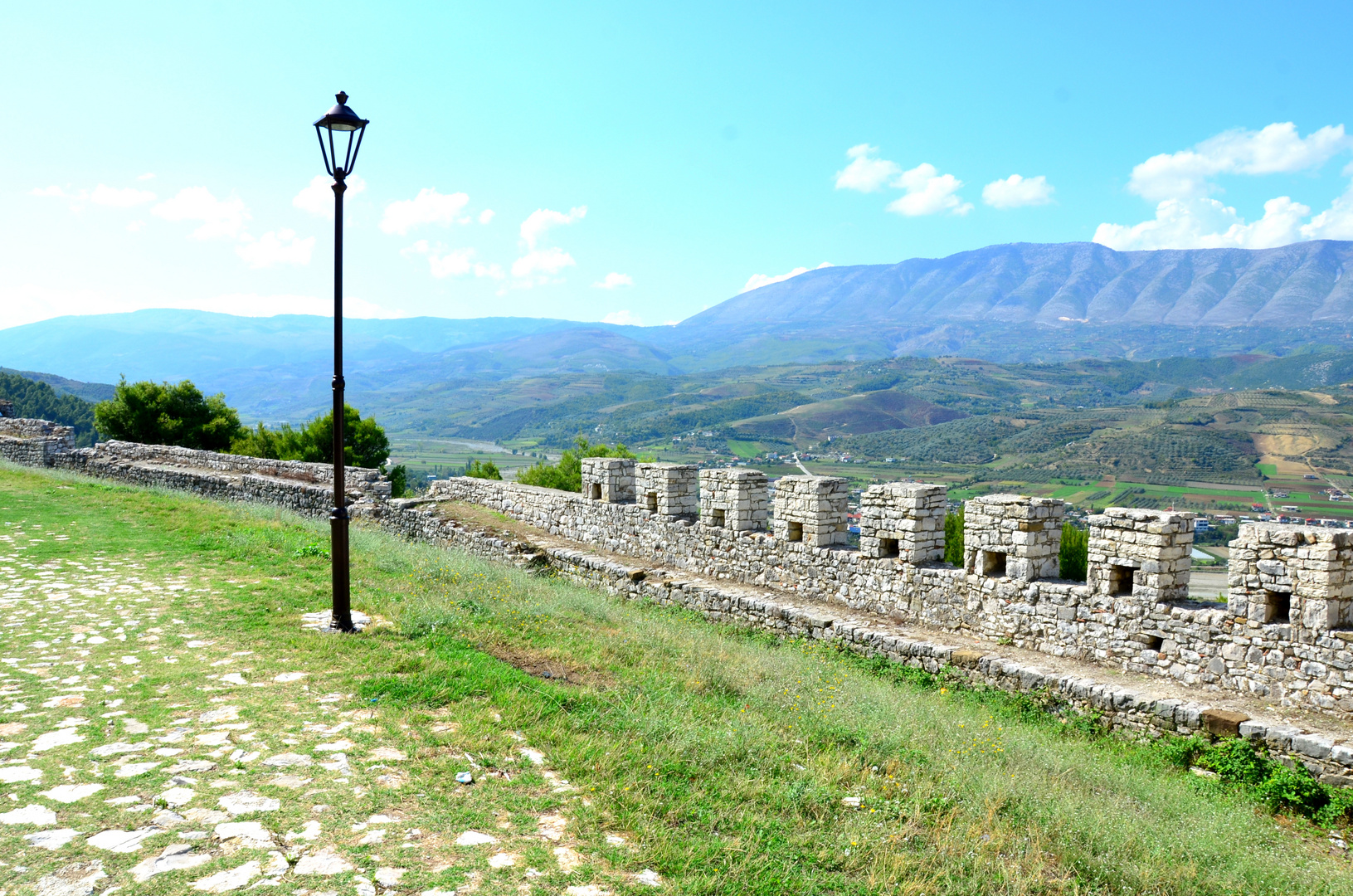 Scorcio sul Castello di Gjirokastro