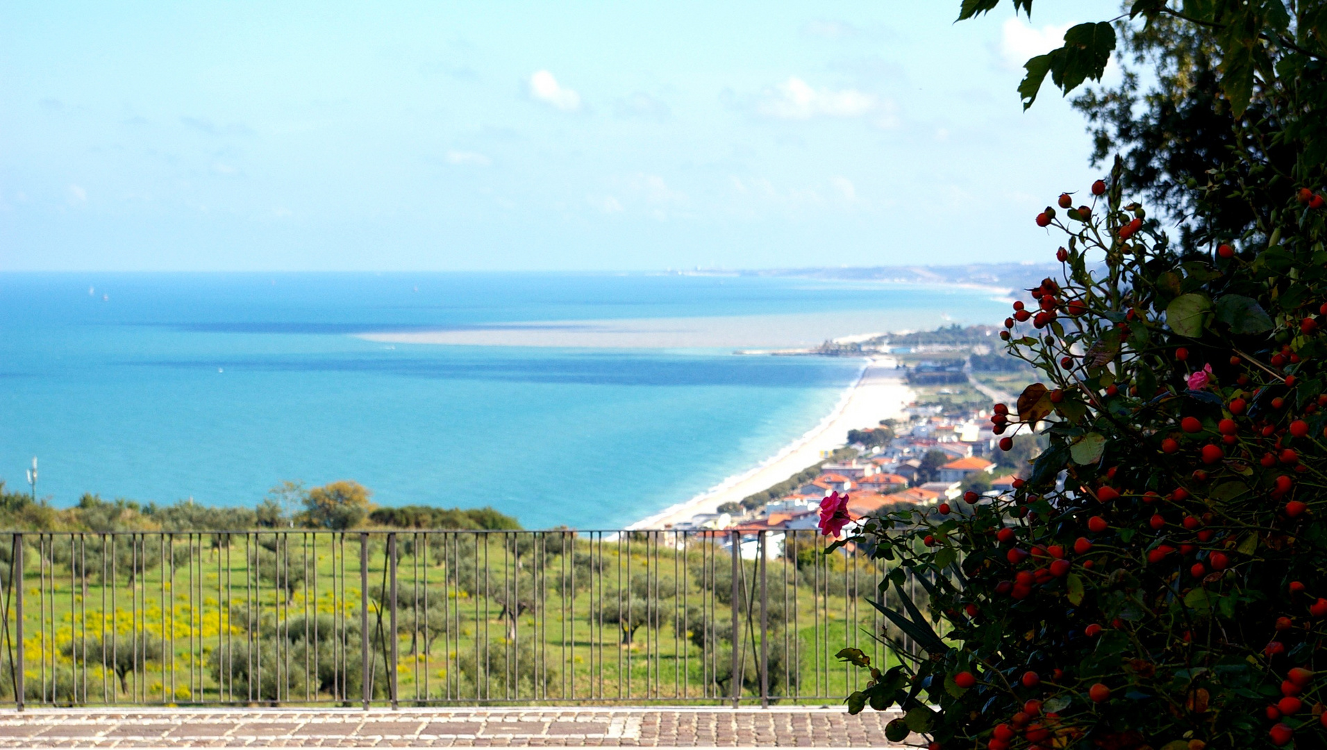 scorcio sulla costa dei trabocchi