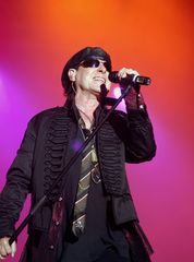 Scorpions Sänger Klaus Meine beim Festival "Rock for Nature"