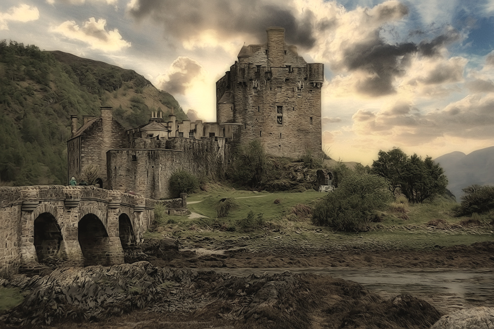 Scotland Eilean Castle