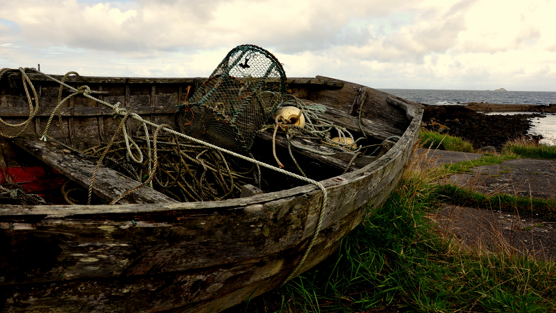 Scotland: Fischerboot