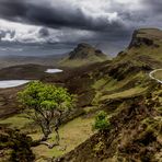 Scotland, Isle of Skye,The Quairaing