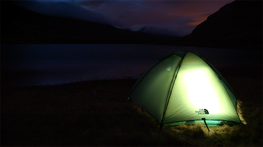 [scotland_2006] Zelten am Loch an Nid