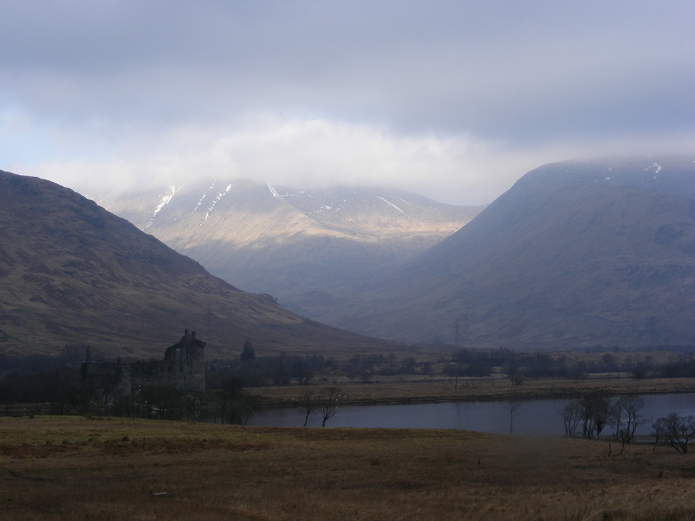 Scotland's castle, end's world landscape